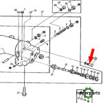 19h2633 - 3/8 "x 1 1/2" John Deere screw