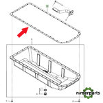 DZ116644 - JUNTA CARTER ORIGINAL JOHN DEERE