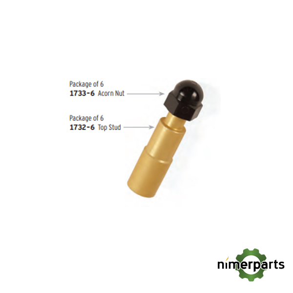 1732-6 - Top Stud for All Par Aide Flag S (Set 6 und)
