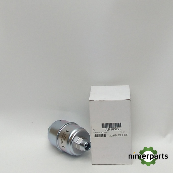 AR103220 - FILTRO GASOIL 47-8020 METAL ORIGINAL JOHN DEERE