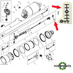 DZ111004 - Original deposit filter John Deere