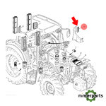 L214634 - FILTRO AIRE ACONDICIONADO CABINA 6020 30 ORIGINAL JOHN DEERE