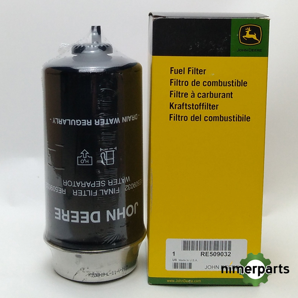 RE509032 - Final Gasail Fuel Filter of 6020 6th Original John Deere.