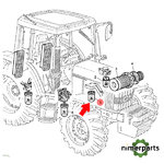 T19044 - FILTRO DE ACEITE DE MOTOR ORIGINAL JOHN DEERE
