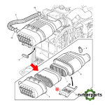 AL172781 - FILTRO DE AIRE EXTERIOR 6020 30 6 CILINDROS ORIGINAL JOHN DEERE