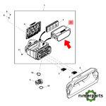 AL215053 - FILTRO DE AIRE MOTOR SERIES 6M Y 6R ORIGINAL JOHN DEERE