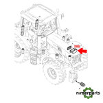 AL215053 - FILTRO DE AIRE MOTOR SERIES 6M Y 6R ORIGINAL JOHN DEERE