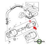 AL30394 - AIR FILTER 2140 3640 John Deere