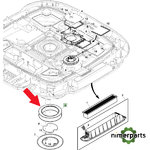 RE291412 - Cabin Filter 7000R 8000R Original John Deere