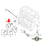 M806418 - John Deere Motor Oil Filter