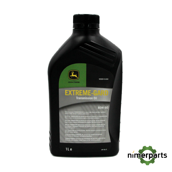 VC82610X001 - ACEITE GRUPO 80W90 EXTREME-GARD BOTELLA 1L ORIGINAL JOHN DEERE