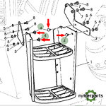 03M7090 - 8mm x 16mm john deere screw