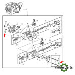 14h1080 - Nut 38 Original Washer John Deere