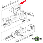 14H1086 - TUERCA MANGUETA ORIGINAL JOHN DEERE