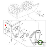 14m7264 - 5mm safety nut John Deere