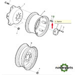 14M7289 - TUERCA 16-100 TORNILLO LLANTA ORIGINAL JOHN DEERE