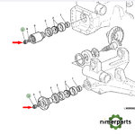 14M7498 - TUERCA P.ATAQUE TDM JOHN DEERE