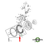 16M7014 - REMACHE FERODO FRENO MANO JOHN DEERE