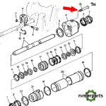 19M8081 - TORNILLO 10 MM X 80 MM JOHN DEERE