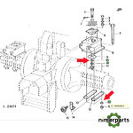 24M7053 - FLAT WASHE 16MM Original John Deere