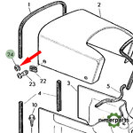 40M7040 - ANILLO ELASTICO JOHN DEERE