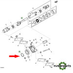 40m7166 - Clip Semipalier TDM 7 8020 Original John Deere