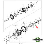 40M7285 - ANILLO ELASTICO JOHN DEERE