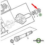 48M7061 - RETEN PRIMARIO TDF 40MM X 52MM X 7MM JOHN DEERE