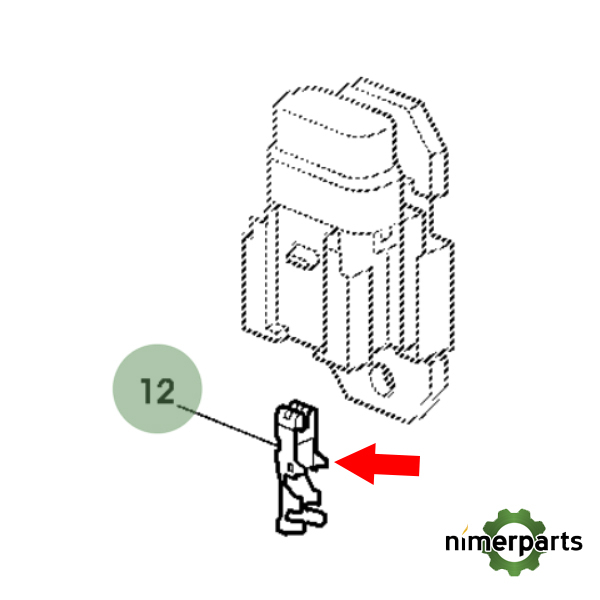 57M8057 - ELECTRIC TERMINAL Fuse box 1-1.5 mm. John Deere