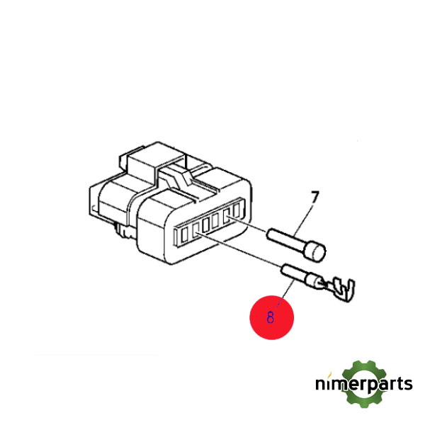 57M8598 - EGR connector terminal