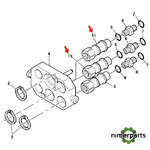 AH225672 - JUEGO DE RETENES JOHN DEERE