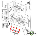 AL110629 - AMORTIGUADOR PUERTA 6000 JOHN DEERE