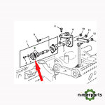 AL113868 - SENSOR PEDAL ACELERADOR MANO JOHN DEERE