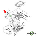 AL117265 - AMORTIGUADOR ASIENTO 5 6010SE ORIGINAL JOHN DEERE
