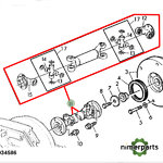 AL117414 - TRANSMISIÓN MOTOR-CC 6000 JOHN DEERE