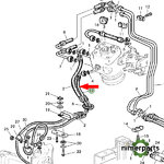 AL157268 - LATIGUILLO ORBITROL 6 6020 JOHN DEERE