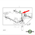 AL157198 - LATIGUILLO BOMBA HIDRÁULICA 6010/20 6 CILINDROS JOHN DEERE