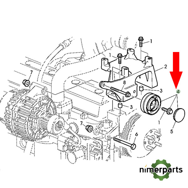 AL157596 - FIXED ROLLER ORIGINAL ALTERNATOR John Deere - Nimerparts ...