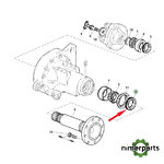 AL158922 - RETEN GRASA PALIER 6 6620 JOHN DEERE