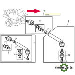 AL168711 - ROTULA AXIAL TDM 6 6020 ORIGINAL JOHN DEERE