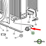 AL171960 - TERMOSTATO RADIADOR 6020 6620 JOHN DEERE