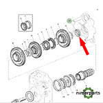 AL208149 - RODAMIENTO SOPORTE TDF 6000 JOHN DEERE