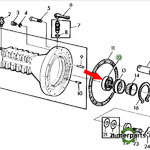 AL38356 - Retan Palier 2030-2040 John Deere