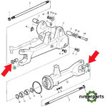 AL61448 - Retan Palier TDM 28-3350 John Deere