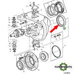 AL68210 - BUGE RETENA TDM 18-2850 JOHN DEERE