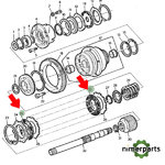 AL69560 - DADTA DISK C/TDF INDEPENDIENT JOHN DEERE