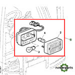 AL75642 - Front pilot 6 7 8030 John Deere