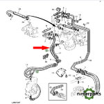 AL75590 - LATIGUILLO ORBITROL 6 6010 JOHN DEERE