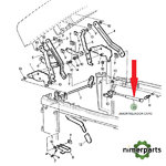 AL77767 - AMORTIGUADOR CAPO 6 6010 ORIGINAL JOHN DEERE