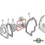 AR49025 - Reten Front crankshaft John Deere